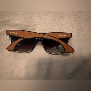 Miu Miu Brown Sunglasses